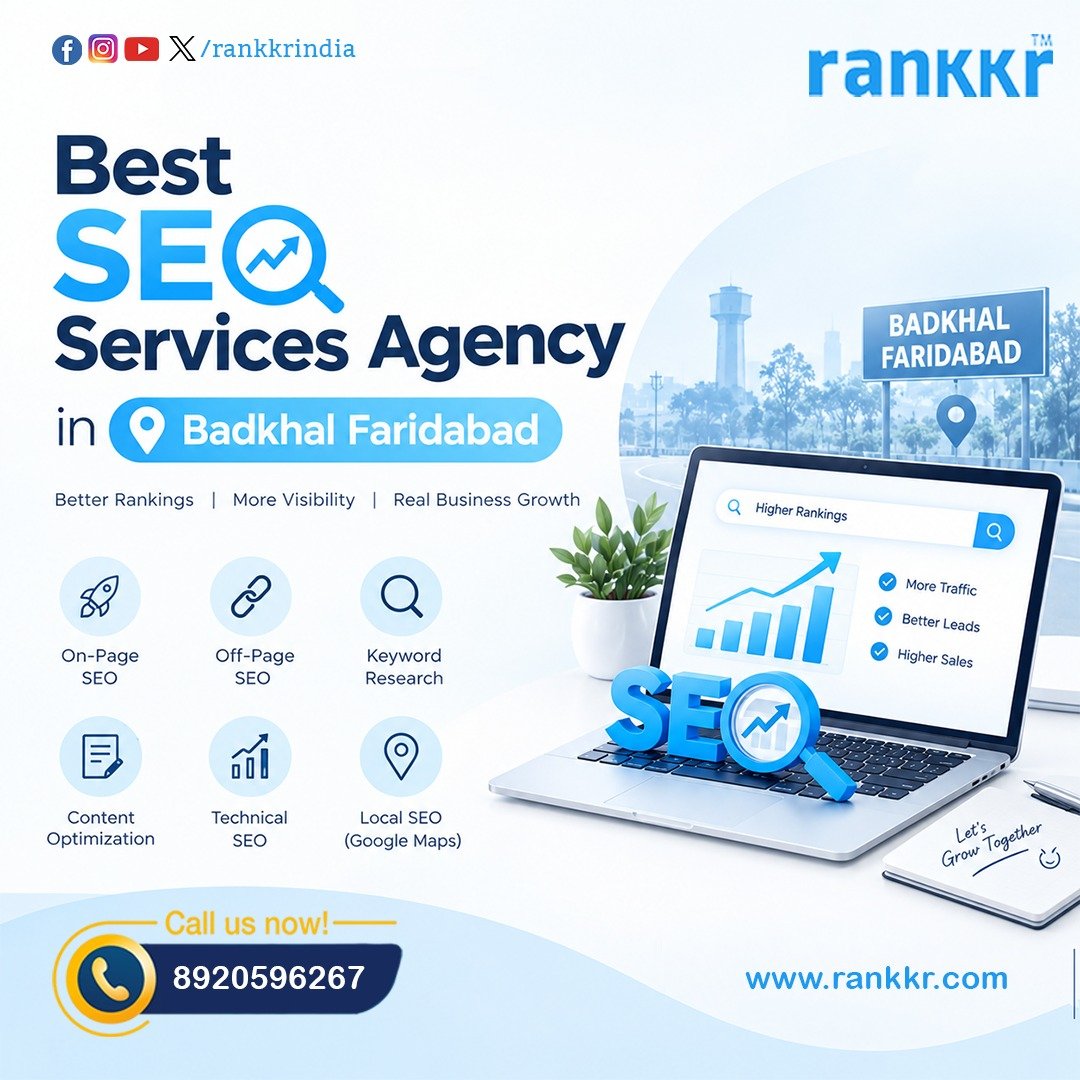 Best SEO Services Agency in Badkhal Faridabad
