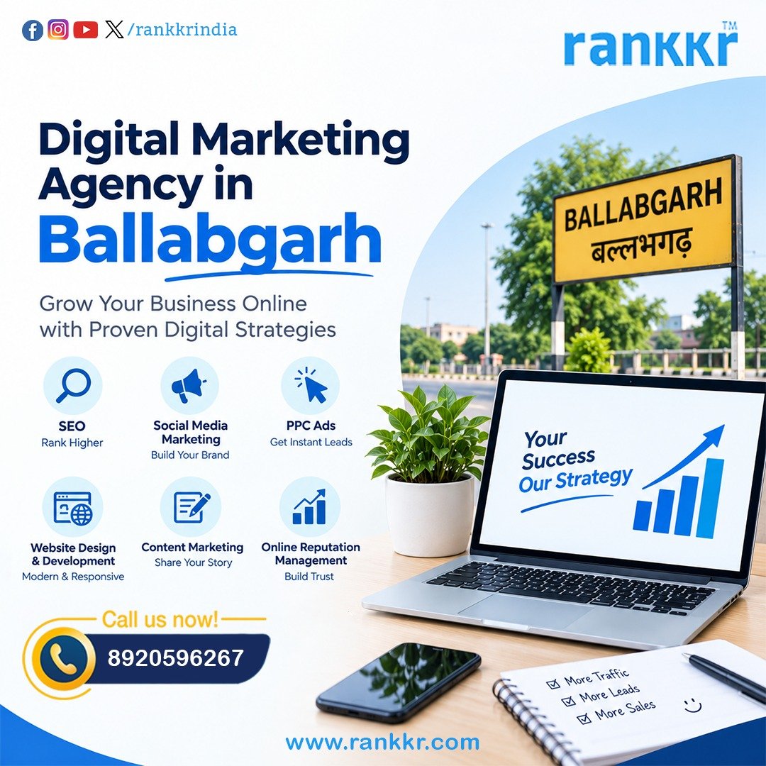 Digital Marketing Agency in Ballabgarh Faridabad