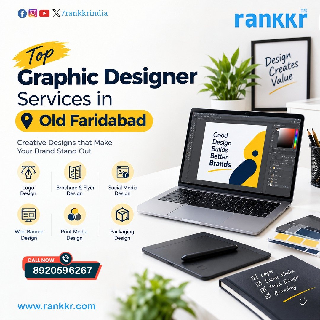 Top Graphic Designer Services in Old Faridabad