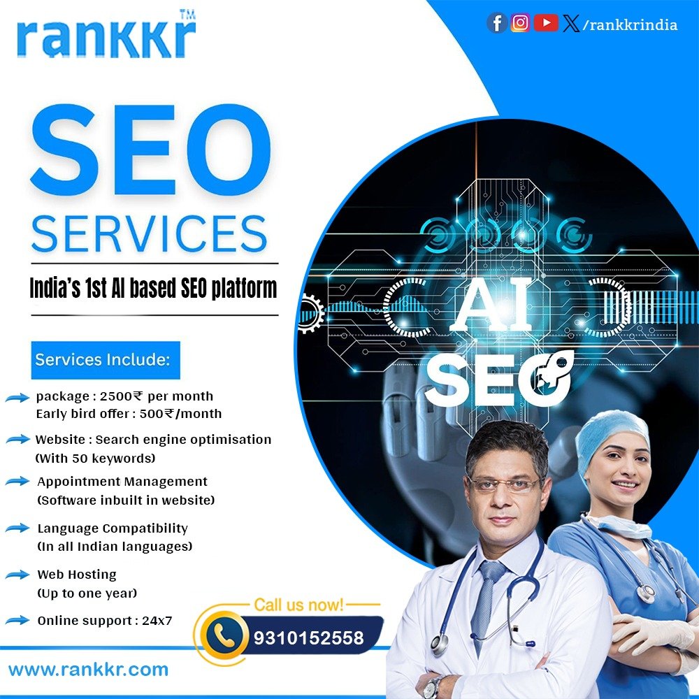 Best SEO Services for Doctors in India