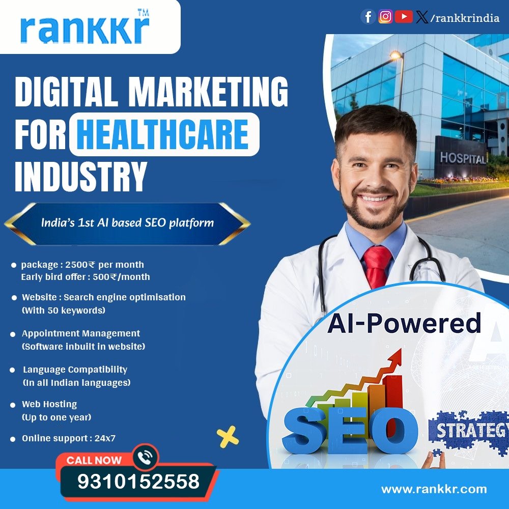 Best Digital Marketing Agency for Doctors and Clinics in Faridabad