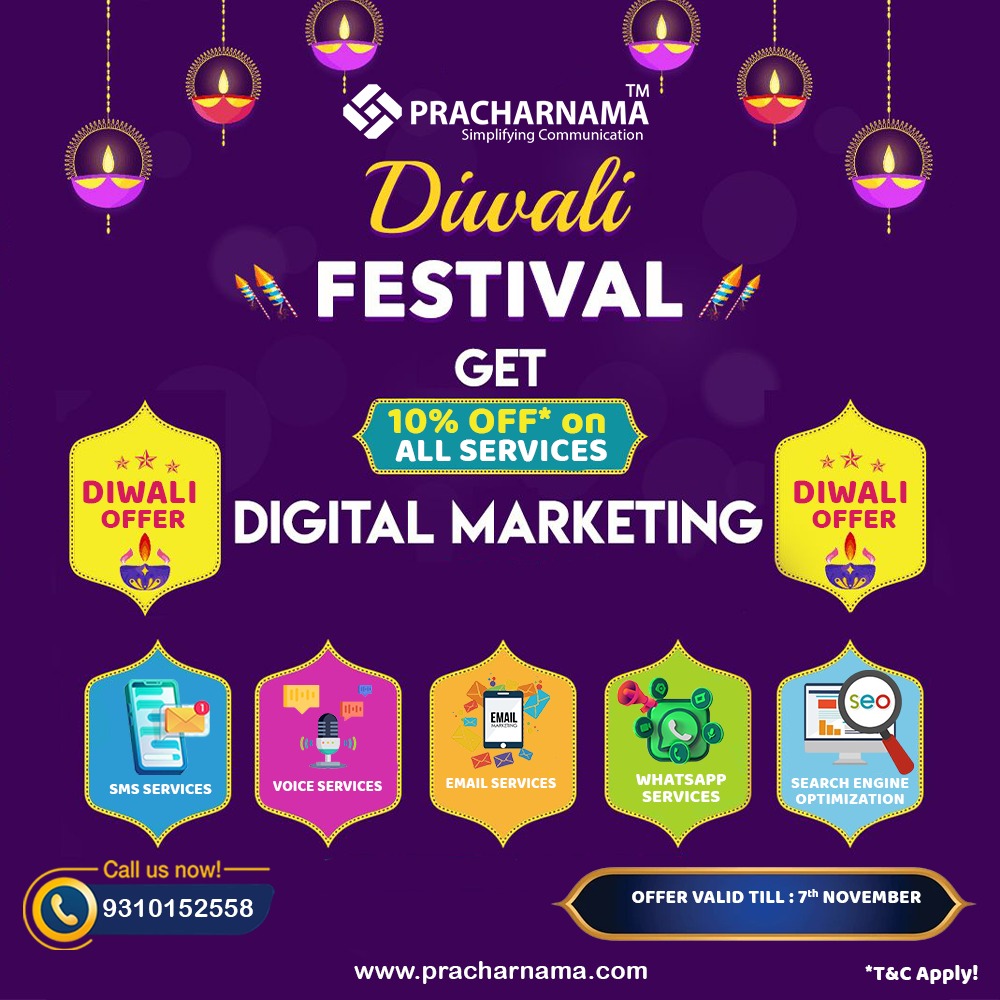 Pracharnama Offers a Flat 10 Percent Discount on Services This Diwali