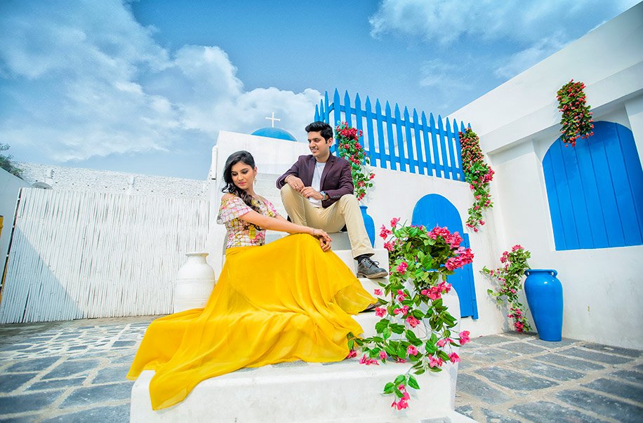 Romantic Pre Wedding Shoot in South Delhi