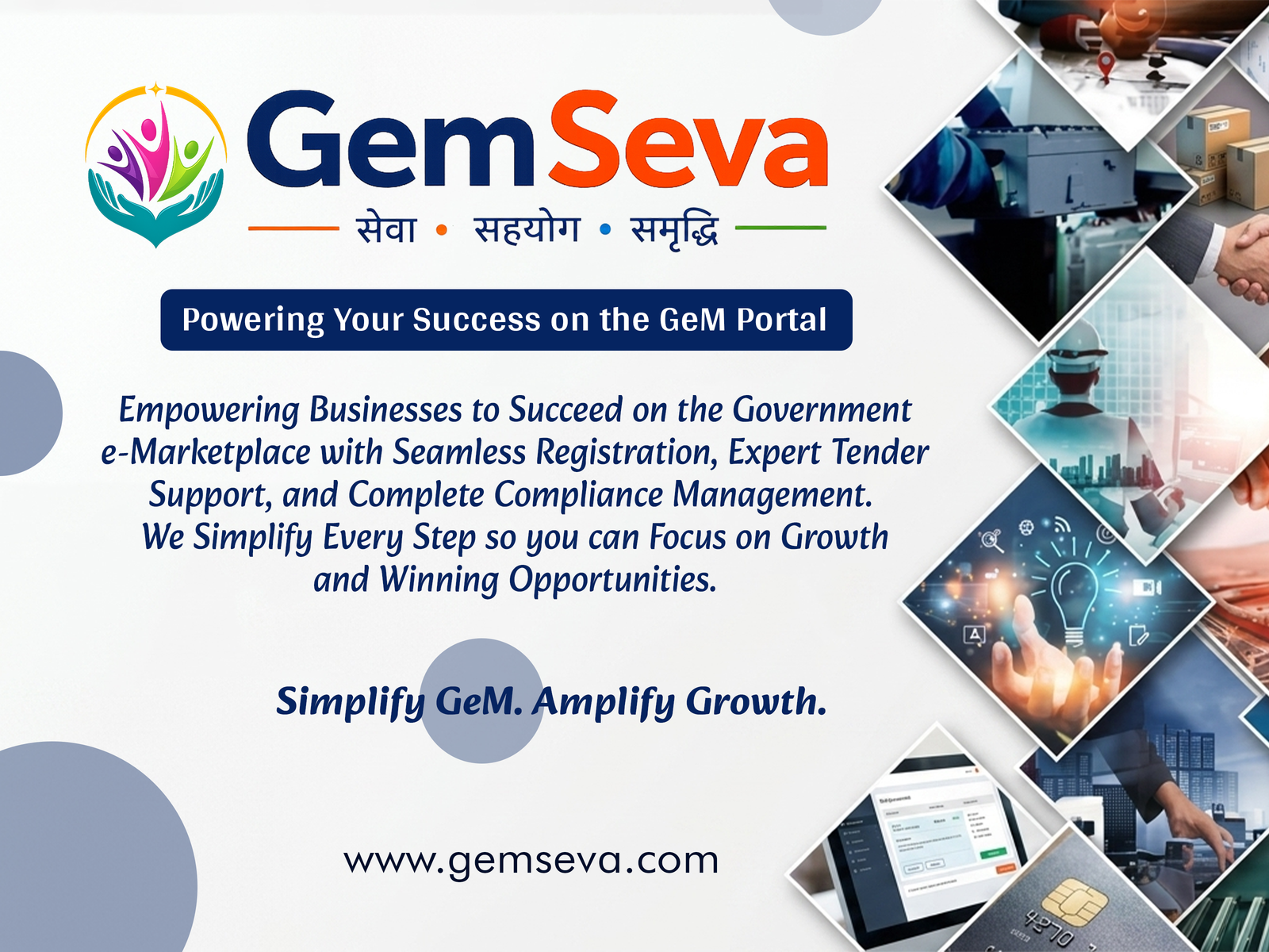 GeM Service Center in India